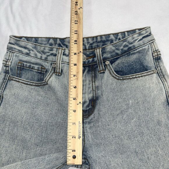 UNIF Size 24 Jeans Retro Old School Heavy Denim Distressed Boyfriend Destroyed - Picture 11 of 11